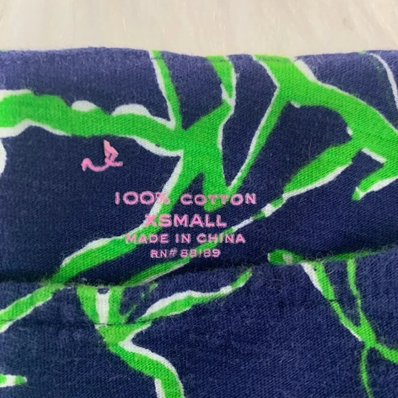 Lilly Pulitzer Cassie Navy Top - Picture 4 of 5